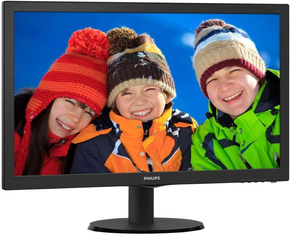Philips Moniteur 223V5LSB2/10 / 21.5" FHD 1920*1080 / WLED TFT / 60Hz 5ms / VGA / Inclinaison / Garantie Constructeur