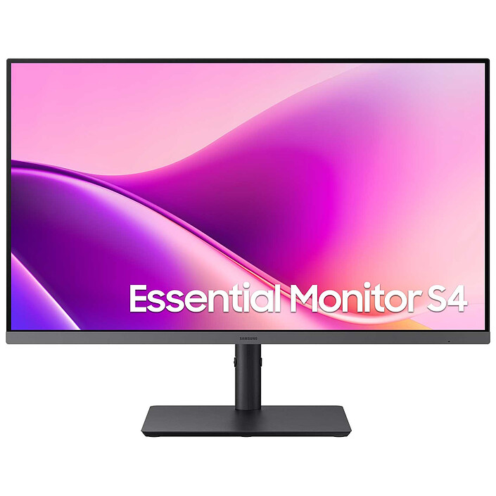 Samsung Essential S27F430UAU / 27" FHD 1920*1080 / IPS LED / 100Hz 5ms / HDMI, DisplayPort / HUB-USB, RJ45 / Inclinaison, Rotation, Pivot, Hauteur / Garantie 3 Ans Constructeur